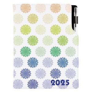 Diary DESIGN weekly special A5 2025 - Mandala color