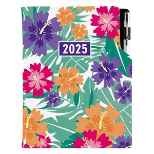 Diary DESIGN weekly special A5 2025 - Tropic