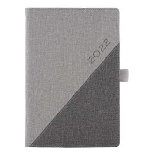Diary DIEGO weekly A5 2022 Slovak - grey/dark grey