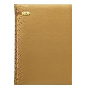 Diary Dorato 2016 weekly A5 - gold