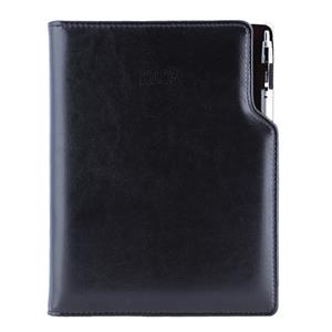 Diary GEP with ballpoint daily A4 2023 - black