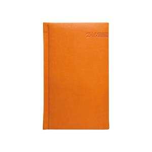 Diary Juliet 2016 weekly pocket - orange