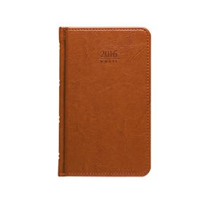 Diary Kastor 2016 weekly pocket - brown