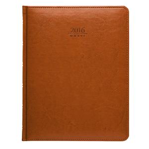 Diary Kastor 2016 weekly PRESIDENT - leatherette