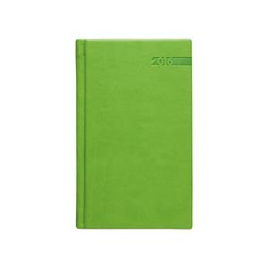 Diary Lacerta 2016 weekly pocket - light green