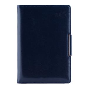 Diary METALIC daily A5 2023 Czech - dark blue