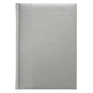 Diary Pluto 2016 weekly A5 - silver