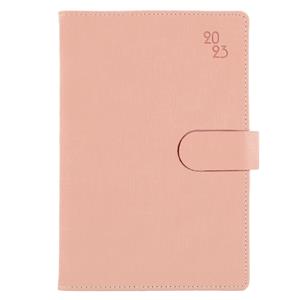Diary SPLIT daily A5 2023 Czech - light pink