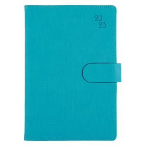 Diary SPLIT daily A5 2023 Polish - turquoise