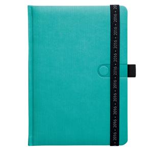 Diary Trendy 2016 weekly A5 - turquoise