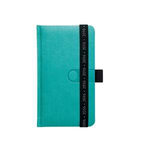 Diary Trendy 2016 weekly pocket - turquoise