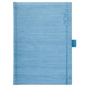 Diary Wood 2016 weekly A5 - light blue