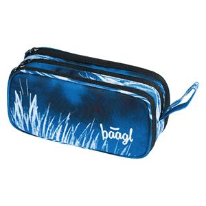Etue pencil case Eggy Steel
