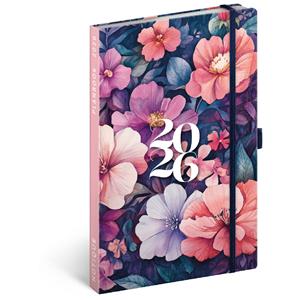 Fortnightly diary/notes 2026 A5 Bouquet