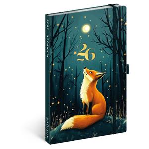 Fortnightly diary/notes 2026 A5 Fox