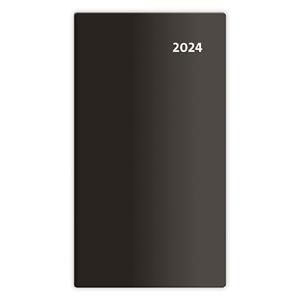 Fortnightly pocket diary 2024 - Torino - black