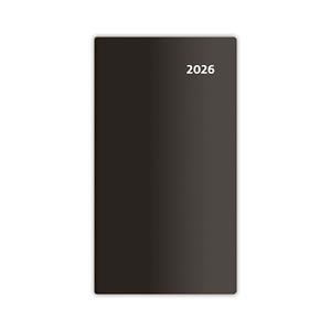 Fortnightly pocket diary 2026 - Torino - black
