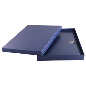 GEP conference boards in a blue gift box with a blank pad