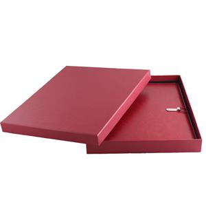 GEP conference boards in a burgundy gift box with a blank pad