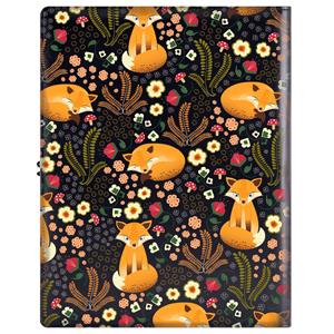 GEP DESIGN conference boards in a black gift box - Fox with a clean pad - recycled leatherette