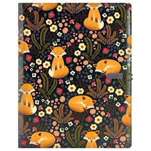 GEP DESIGN conference boards in a black gift box - Fox with a lined notebook