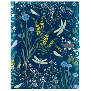 GEP DESIGN conference boards in a blue gift box - dragonflies with a lined notebook