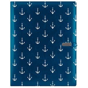 GEP DESIGN conference boards in a gift box blue - sailor - anchors with a clean block