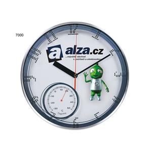 GOBEN Clock - silver