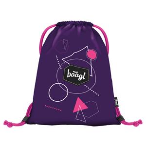 Gym sack Grafik violet