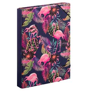 Heftbox Jumbo A4 Flamingo