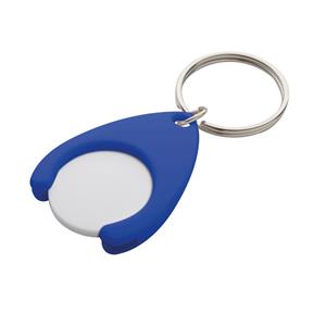 JETON 3 shopping trolley token - blue
