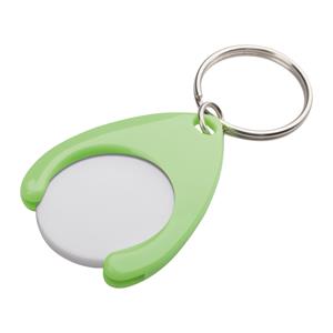 JETON 3 shopping trolley token - light green