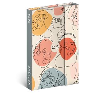 Magnetic weekly diary 2023 B6 Face