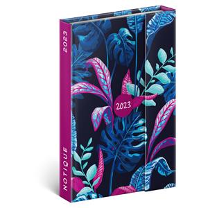 Magnetic weekly diary 2023 B6 Flowers
