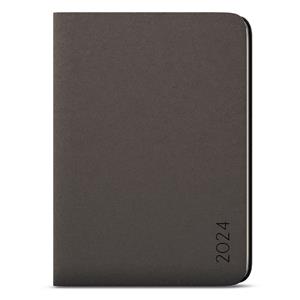 Monthly diary 2024 with notebook - DiNo - B5 - Grey