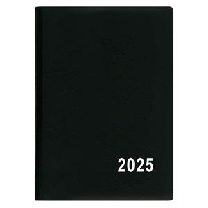 Monthly Diary 2025 Anežka PVC pocket - black