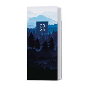 Monthly Diary 2025 Božka Lamino pocket - mountains