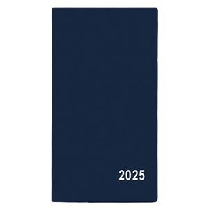 Monthly Diary 2025 Františka PVC pocket - blue