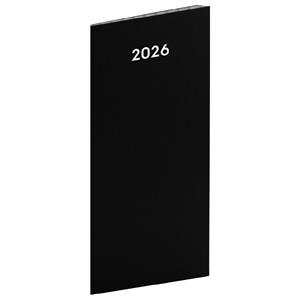 Monthly diary 2026 planning pocket - Black