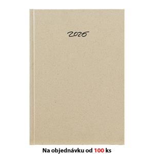 Monthly diary 2026 Slovak with notepad Eko A5 - grass