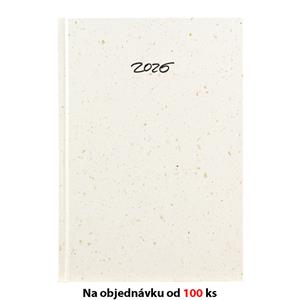 Monthly diary 2026 Slovak with notepad Slovak A5 Eko - coffee