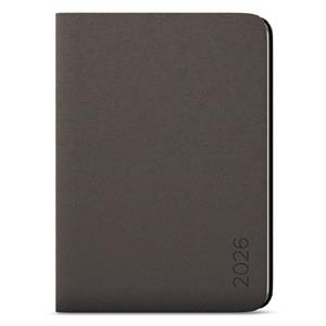 Monthly Diary 2026 with notebook DiNo B5 - gray
