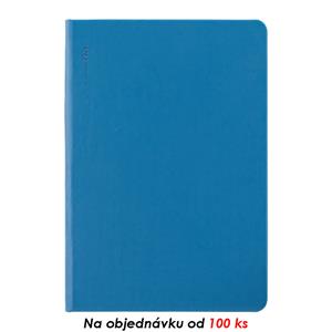 Monthly diary 2026 with notepad Apple A5 - blue