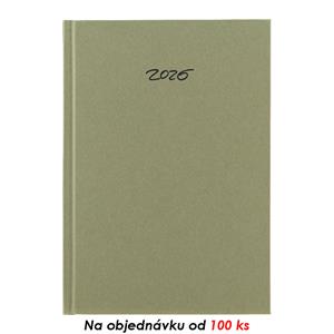 Monthly diary 2026 with notepad Eko A5 - hemp