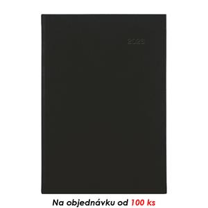 Monthly diary 2026 with notepad Viva A5 - black