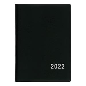 Monthly pocket Diary 2022 Anezka PVC - Black