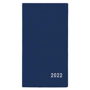 Monthly pocket Diary 2022 Frantiska PVC - Blue