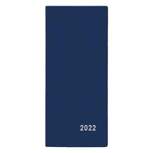 Monthly pocket Diary 2022 Xenie PVC - Blue