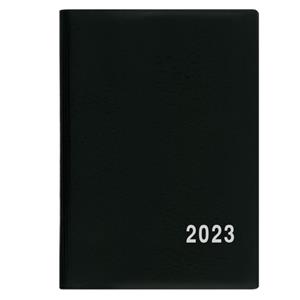 Monthly pocket Diary 2023 Anezka PVC - Black