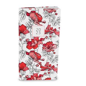 Monthly pocket Diary 2023 Halina Lamino - Roses